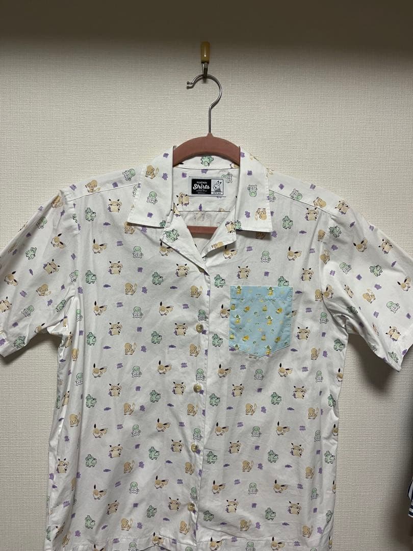 Pokémon Shirt Original Stitch Custom M Rare Pokémon Fabric Edition