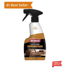 Leather Cleaner Conditioner - Cleans, Restores Protects Leather, UV Prote...