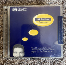 HP Pavilion Recovery CD Set 5184-3496 Windows XP MCE a1000 Series 1990s