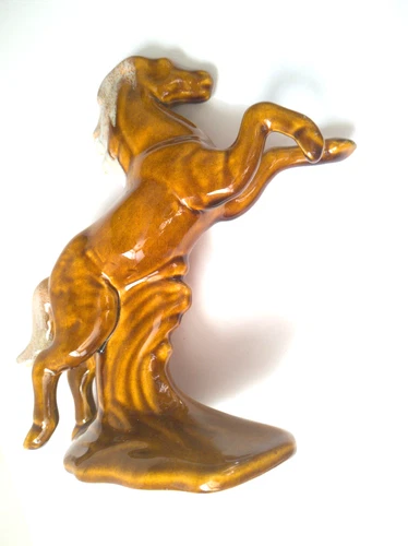 Anna Van Briggle Horse figure by MCM 1960s SIGNED VGC preowned