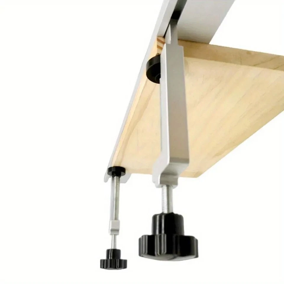 Universal Table Saw Guide Rail Clamp T-Slot Fixed Clamp Table Clamp  Workbench - Image 3 of 4