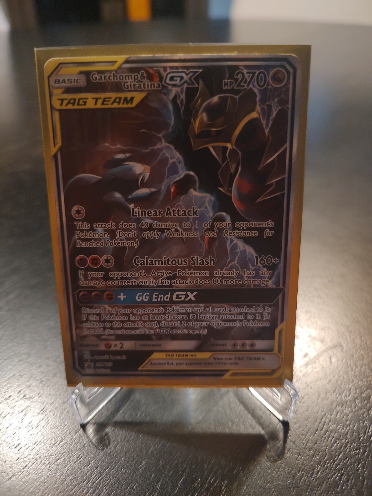 Pokémon TCG Garchomp & Giratina GX