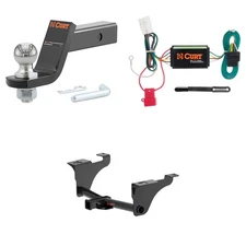 CURT Class 3 Towing Kit Trailer Hitch, Wiring, Ball Mount - 13570, 56040, 45856