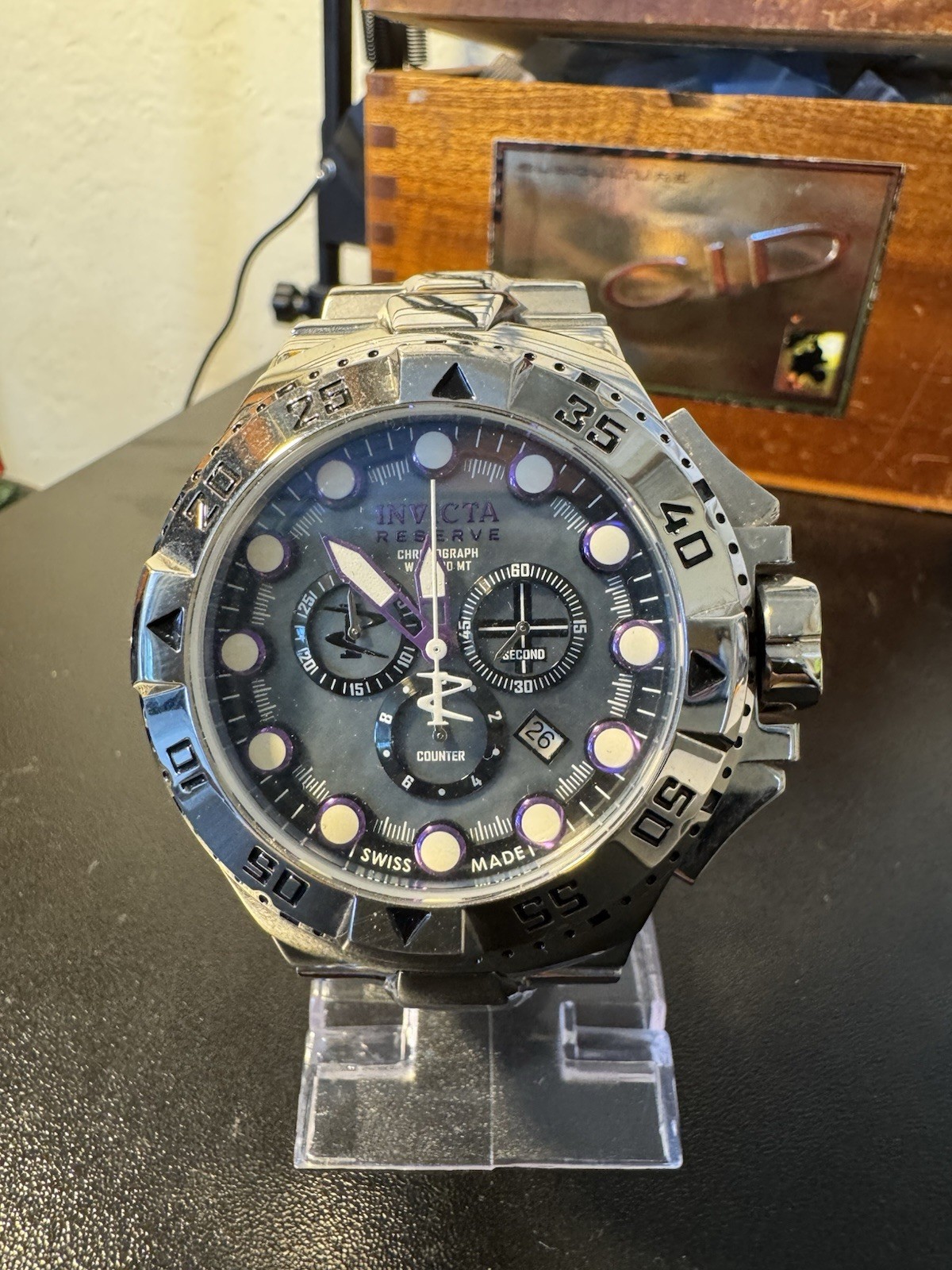 Invicta Excursion Reserve #13085 Swiss Made