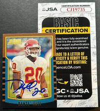 2000 Bowman - Dante Hall #223 Kansas City Chiefs - RC JSA AUTO