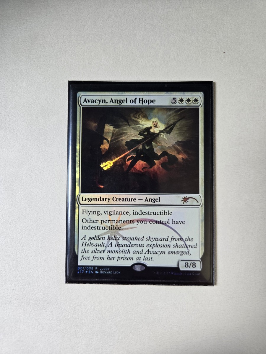 mtg 希望の天使アヴァシン　英語　ジャッジ　プロモ　foil mtg 希望の天使アヴァシン英語ジャッジプロモfoil