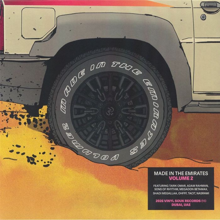 VARIOUS - Made In The Emirates Vol 2 - Vinyl (gatefold 2xLP + MP3 download code)