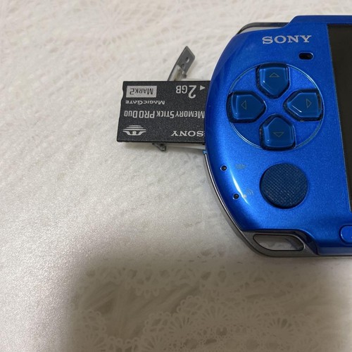 Sony PSP-3000 Console Blue VALUE PAK Box Region free w/4GB Excellent+ - etc. 56 - Picture 8 of 12