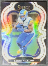 2025 Select Suite Level White Prizm /35 Kyren Williams #321 Los Angeles Rams