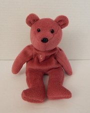 Bamm Beano's Chipper Jones 10 Mauve Bear Plush