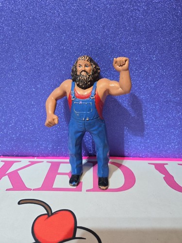 Hillbilly Jim 1984 WWF LJN Titan Sports 8 Rubber F...