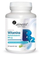 (Einheit/0,20€) Aliness Vitamin B12 Methylcobalamin 100 Kapseln D/S
