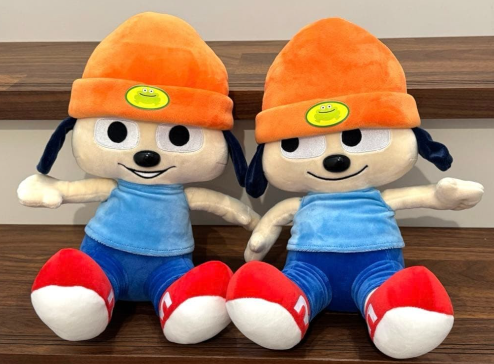 Parappa the Rapper Plush Stuffed Toy Doll Set of 2 New 2026 from