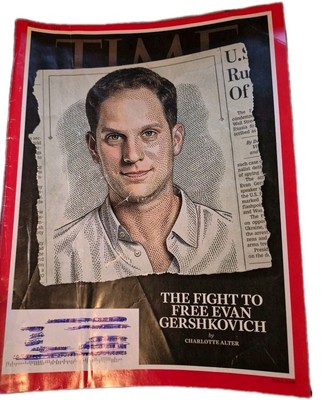 The Fight To Free Evan Gershkovich Time Magazine March 25, 2024 Issue