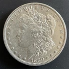1880-O Morgan Dollar US Silver $1.00 Coin Old Sharp Details, No Reserve $