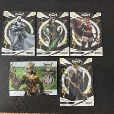 2025 Marvel Rivals TOPPS cards set of 5 Moonknight Mantis Groot Loki 