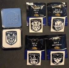 DVC Disney Destiny Cruise First Wave 5 Pin Set
