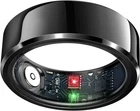 Smart Ring Health Tracker, IP65 Waterproof Monitor for Heart Rate & Fitness