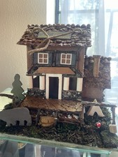 Handcrafted Cottage Birdhouse