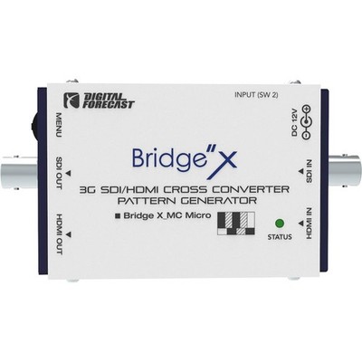 Digital Forecast Bridge X_MC Micro 3G-SDI/HDMI Cross Scaler Converter with Test 