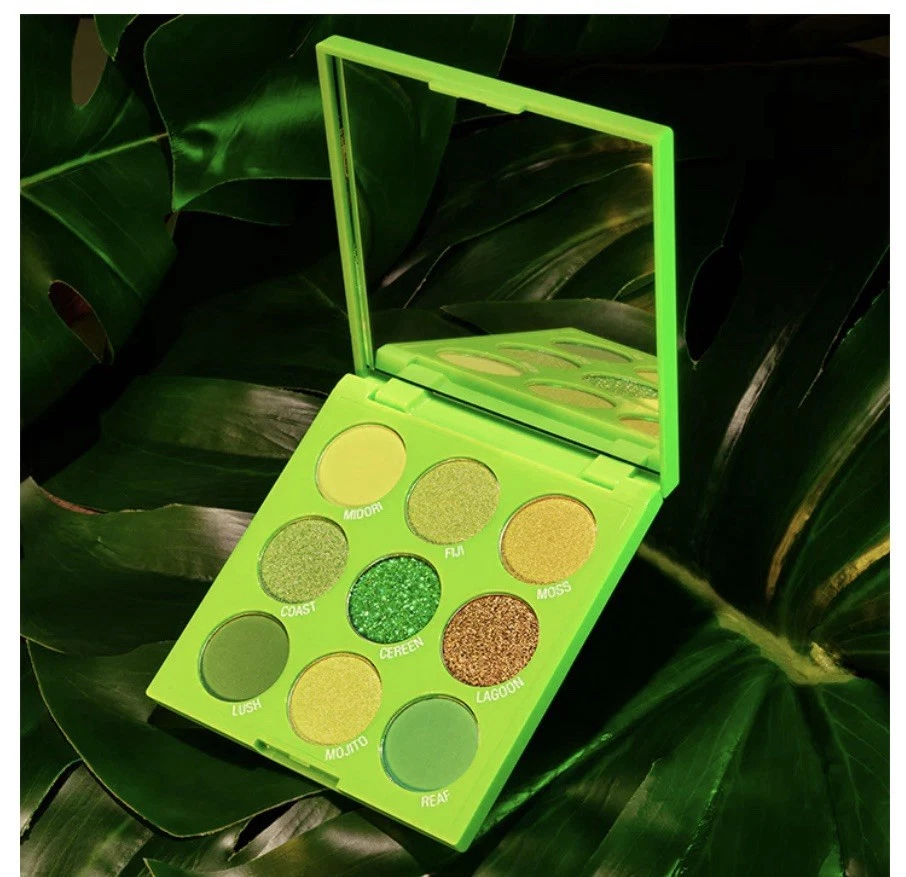 CITY COSMETICS PARADISE LOVE GREEN EYE SHADOW PALETTE BRAND NEW SEALED FREE SHIP - Image 3 of 4