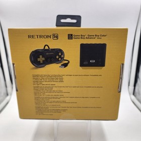 Hyperkin Retron SQ HD Gaming Console Black/Gold - GB/GBC/GBA [Version 1.2] *NIB