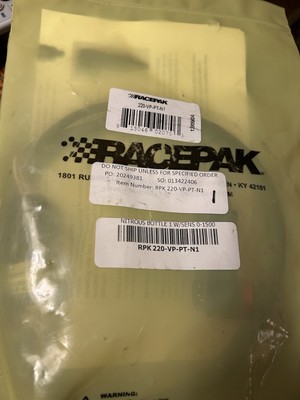 Racepak 220-VP-PT-N1 V-NET NITROUS BOTTLE PRESSURE SENSOR