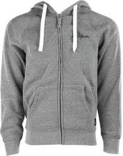 Zildjian Gray Full-Zip Logo Hoodie - Extra Large