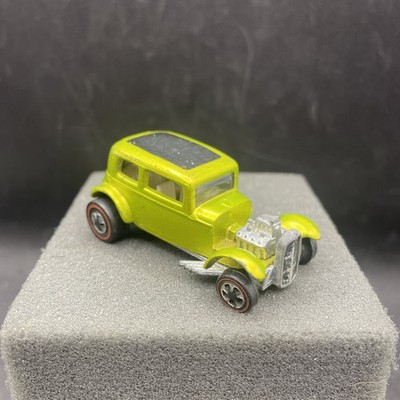 Vintage Hot Wheels Redline Classic '32 Ford Vicky In Antifreeze Green 10