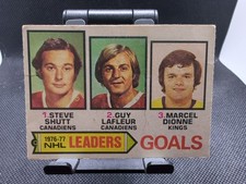 1977-78 O-Pee-Chee Opc #1 Steve Shutt Guy Lafleur Marcel Dionne