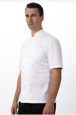 Bragard Grand Chef White Double Breasted Chef Coat Jacket Size 54 France
