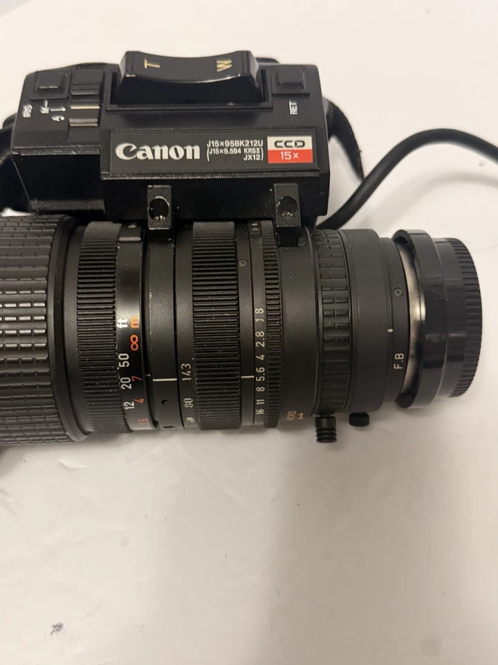 Canon J15x9.5B4 KRS Broadcast TV Zoom Lens (Untested) - Image 3 of 4