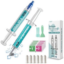 Premium Thermal Paste Kit - 2 Pack, 4g Each, High-Performance Heat Transfer