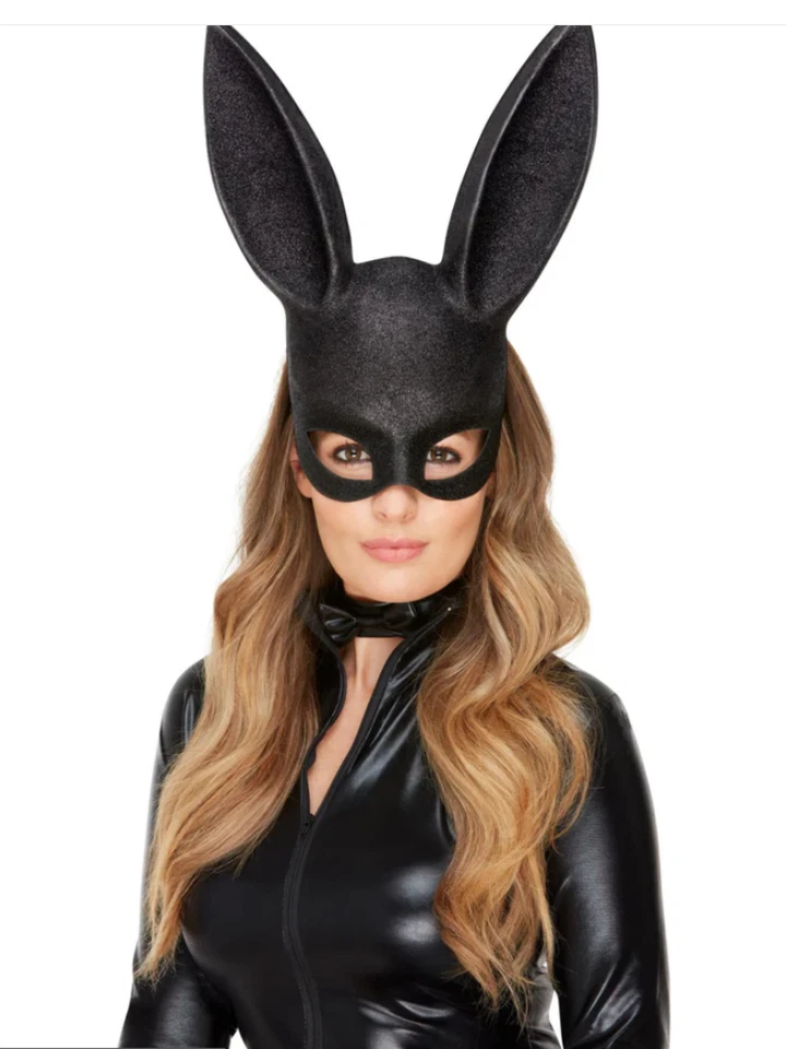 Smiffys Fever Bunny Instant Kit Verkleidung Maske Und Kragen Halloween Kaninchen - Bild 1 von 1
