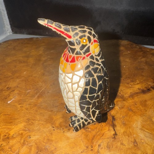 Mosaic Vintage Penguin Figurine (Bb)