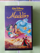 VIDEOCASSETTA VHS ALADDIN I CLASSICI WALT DISNEY