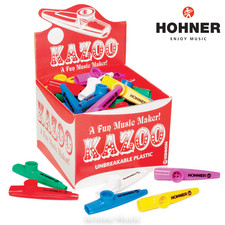 Hohner Kazoo Musical Instrument   7 Color Options - Great for All Ages