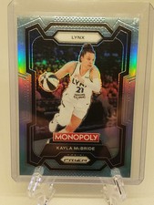 Kayla McBride 2024 Panini Prizm Monopoly WNBA #61 Light Blue Prizm #/199