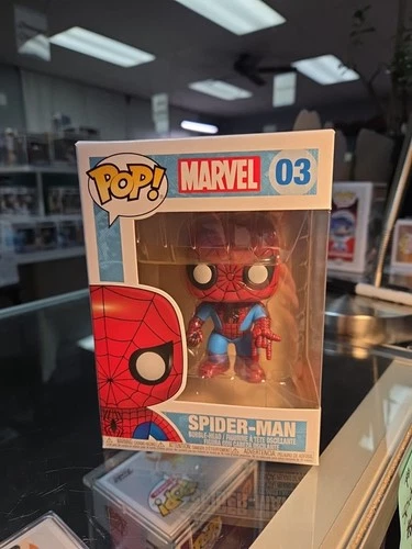 Funko Pop! Vinyl: Marvel - Spider-Man #03 Ships With Protector
