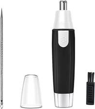 Electric Nose Ear Hair Trimmer Face Eyebrow Mustache Beard Shaver Clipper Unisex