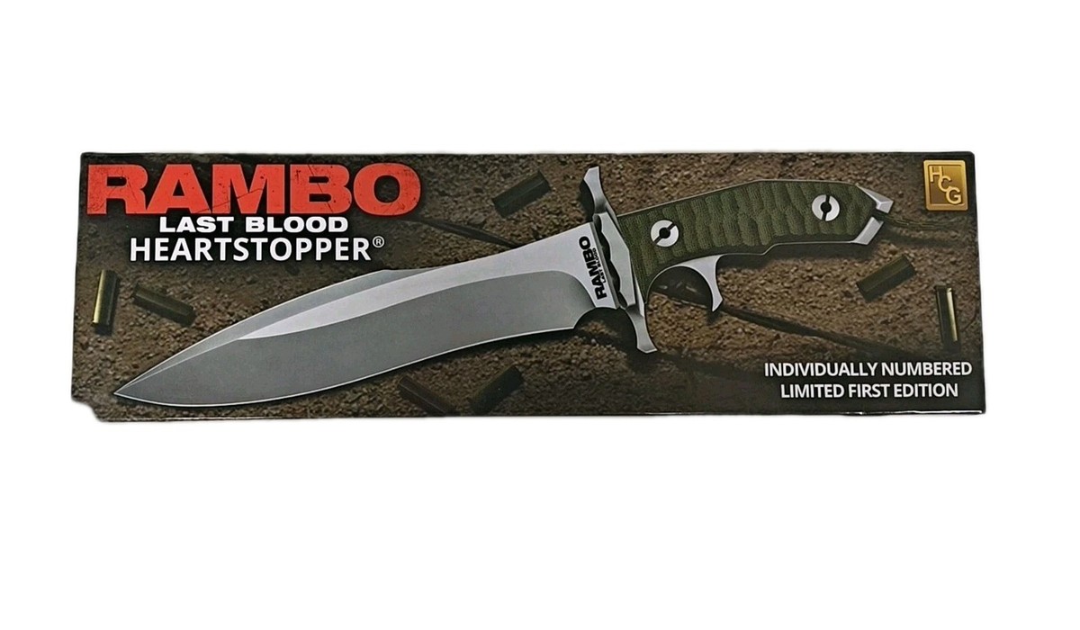 Rambo: Last Blood Heartstopper Knife Limited First Edition #18 | eBay