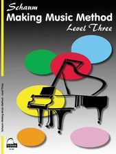 Piano Method Level 3 Early Intermediate Learn Play Schaum Making Music Book