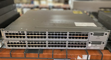 Cisco WS-C3850-48P-L Catalyst 3850 48-Port PoE Ethernet Switch-No Power Cord