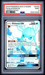 Glaceon GX SV55/SV94 Hidden Fates Shiny Vault Full Art Holo