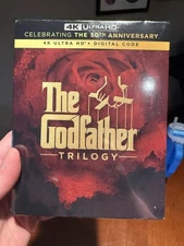The Godfather Trilogy (50th Anniversary) (4K UHD Blu-ray, Digital) NEW