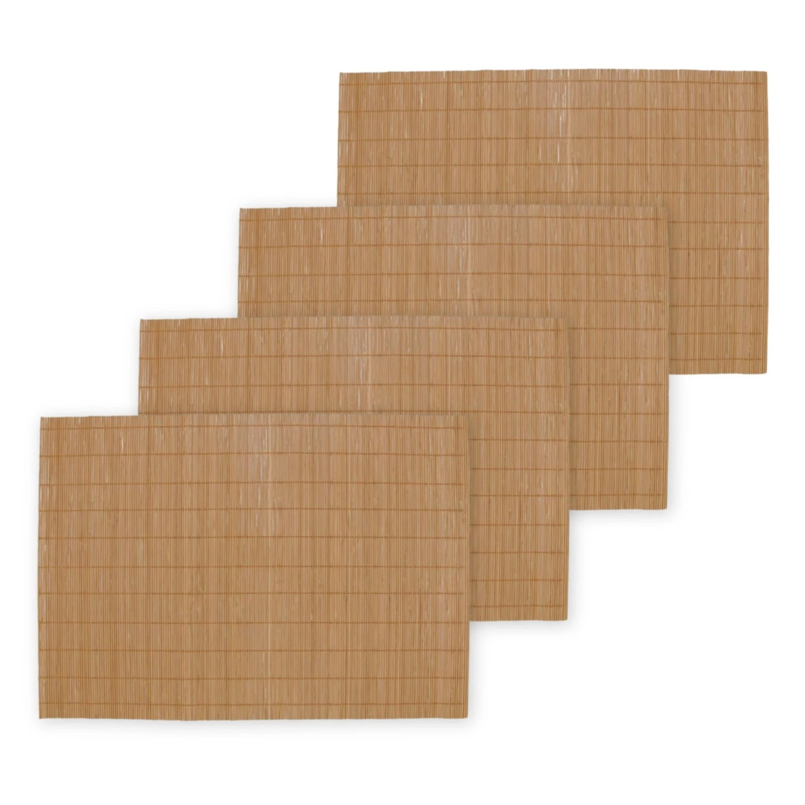 Placemat/Sushi Rolling Mat - 18" x 13" - Brown, 4 pcs
Opens in a new window or tab