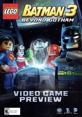 Lego Batman 3 Beyond Gotham Video Game Preview #1 FN; DC | w/Bag+Board