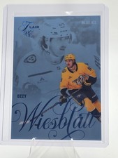 2025-26 Upper Deck Flair - Ozzy Wiesblatt BLUE ICE 11/49 ROOKIE Nashville