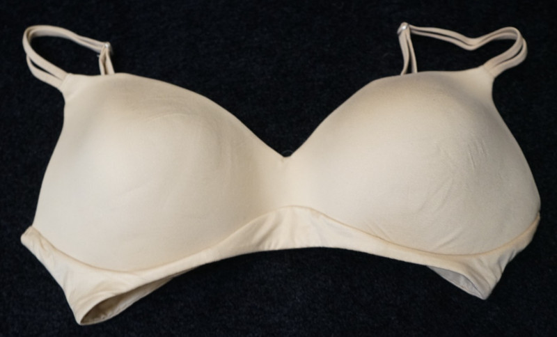 Sunnie size 36D flesh wireless adj. straps bra