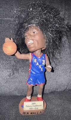 BEN WALLACE 2004 ALL STAR EASTERN CONFRENCE DETROIT PISTONS SGA BOBBLEHEAD